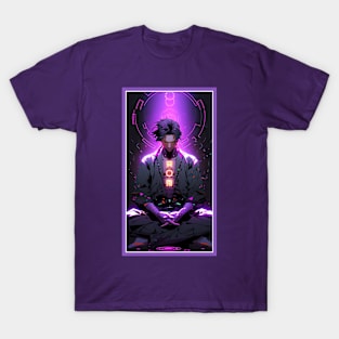 Anime Hero Power Meditation | Quality Anime Artwork | Anime Power Energy Meditation |  Manga Anime Art T-Shirt